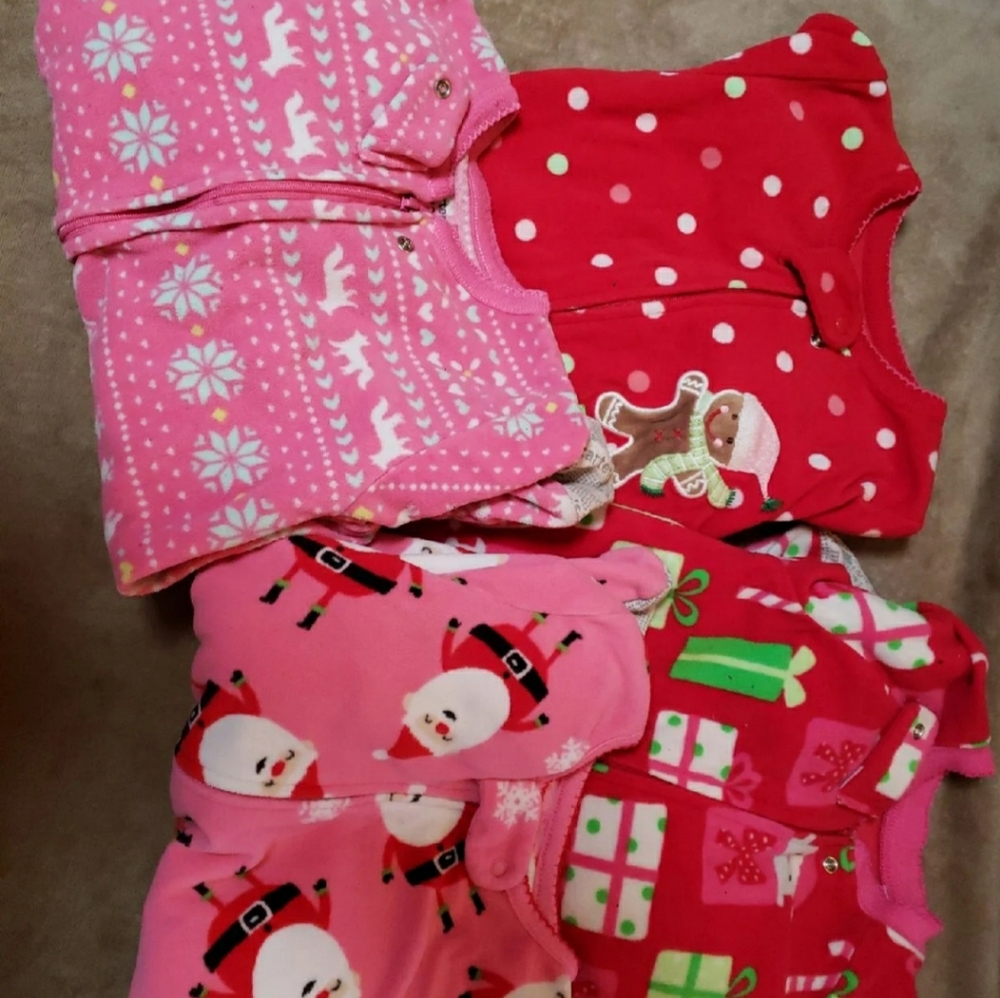 4 pairs of 18 month jammies